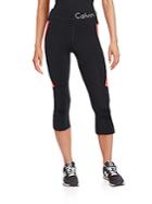 Calvin Klein Collection Paneled Cropped Performance Pants