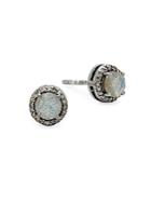 Adornia Echo Diamond & Gemstone Stud Earrings