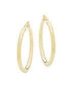 Saks Fifth Avenue 14k Gold Polished Hoop Earrings