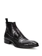 Jo Ghost Crocodile Leather Pull-on Boots