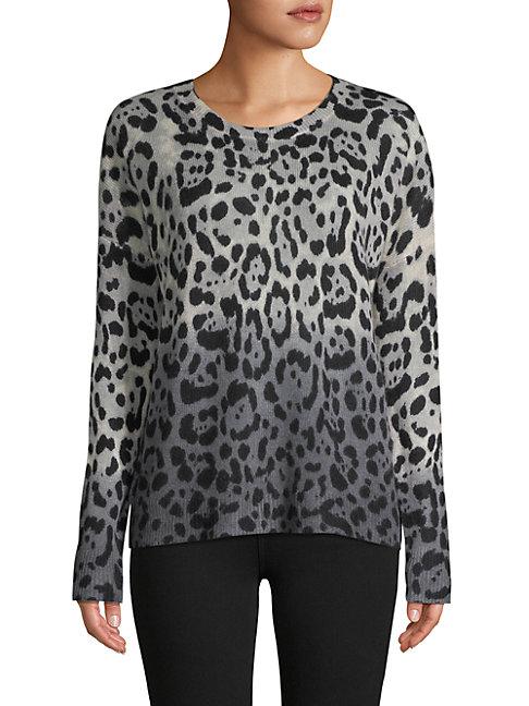 360 Sweater Leopard Cashmere Sweater