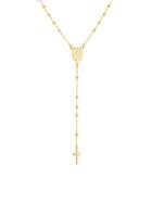 Chloe & Madison 18k Goldplated Sterling Silver Rosary