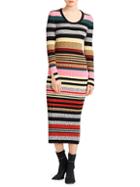Kenzo Multicolor Stripe Knit Dress