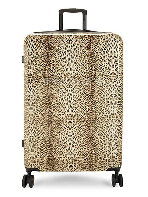 Roberto Cavalli 27 Cheetah-print Hard Case Spinner Suitcase
