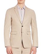 Burberry Notched Two-button Blazer