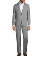 Eidos Checkered Wool Suit