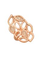 Alexis Bittar 10k Rose Goldplated & Crystal Ring