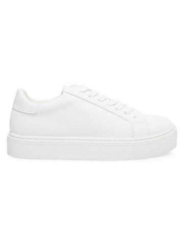 Steven By Steve Madden Bass Leather Sneakers
