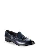 Saks Fifth Avenue Made In Italy Tassel Leather Penny Loafers