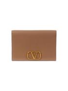 Valentino Garavani 2-piece Pebbled Leather Pouch & Wallet Set