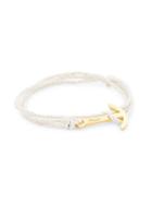 Miansai Goldtone Anchor Multiwrap Bracelet