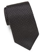 Saks Fifth Avenue Made In Italy Dot-print Silk Tie