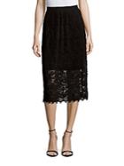 Romeo & Juliet Couture Mid-length Lace Skirt