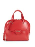 Love Moschino Heart Faux Leather Top Handle Bag