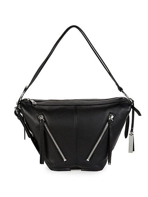 Vince Camuto Textured Leather Shoulder Bag