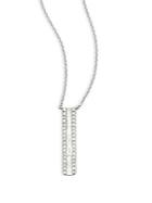 Kc Designs Diamond & 14k White Gold Mosaic Necklace