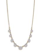 Plev 18k Yellow Gold & White Diamond Necklace