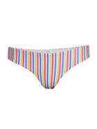 Onia Lily Striped Bikini Bottoms