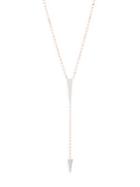 Lana Jewelry 14k Gold Geo Lariat Necklace