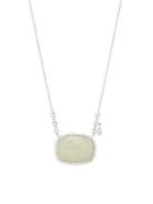 Meira T Moonstone And Diamonds Pendant Necklace