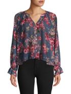 Supply & Demand Moody Floral-print Top