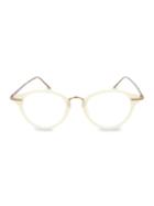 Linda Farrow 46mm Oval Novelty Optical Glasses