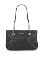 Karl Lagerfeld Paris Quilted Leather Chain Tote