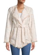 Dolce Cabo Wrapped Tweed Jacket
