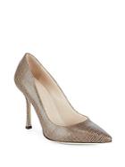 Sergio Rossi Point Toe Leather Pumps