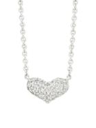 Kc Designs Diamond 14k White Gold Heart Pendant Necklace