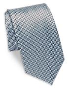 Brioni Geometric Print Silk Tie