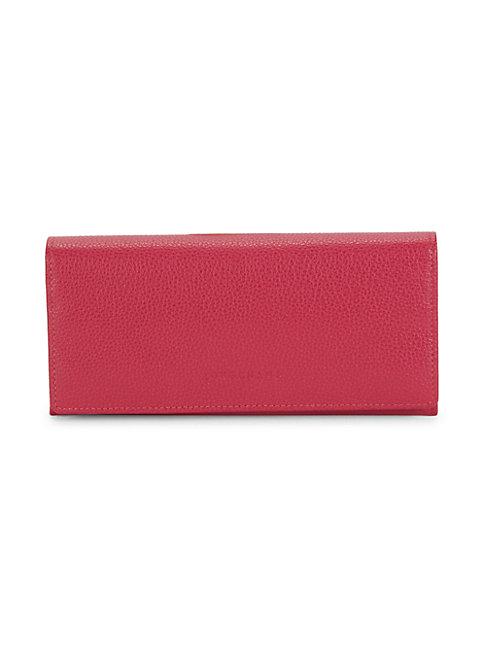 Longchamp Leather Long Wallet