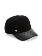 Vince Camuto Quilted-brim Baseball Cap