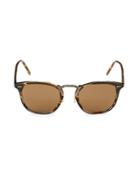 Oliver Peoples Roone 49mm Square Sunglasses