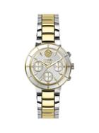 Versus Versace Harbor Heights Two-tone Stainless Steel Bracelet Chronograph Watch
