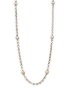 Judith Ripka Diamond & 18k Yellow Gold Chain Heart Necklace