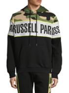 Russell Park Camouflage Logo Cotton-blend Hoodie