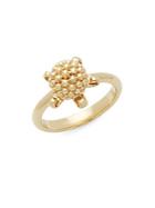 Temple St. Clair 18k Yellow Gold Cluster Ring