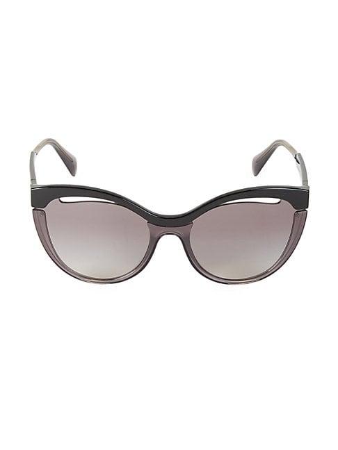 Miu Miu 60mm Browline Sunglasses