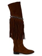 Casadei Over-the-knee Suede Boots