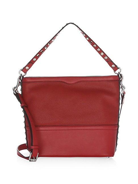 Rebecca Minkoff Small Blythe Leather Convertible Hobo Bag