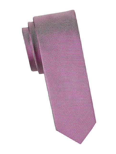 Hugo Hugo Boss Embroidered Silk Slim Tie