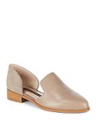 French Connection Lottie Leather D'orsay Flats