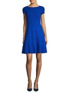 Rebecca Taylor Textured Fit-&-flare Dress