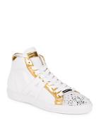Alessandro Dell'acqua Embellished High-top Sneakers
