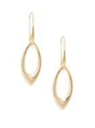 Saks Fifth Avenue 14k Gold Cutout Teardrop Earrings