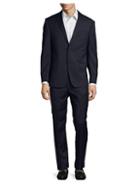 Michael Kors Collection Check Slim Wool Suit