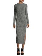 French Connection Long Sleeved Midi Sweater Dress