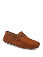 Saks Fifth Avenue Suede Driving Moccasins