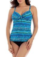 Miraclesuit Swim Night Lights Roswell Tankini Top